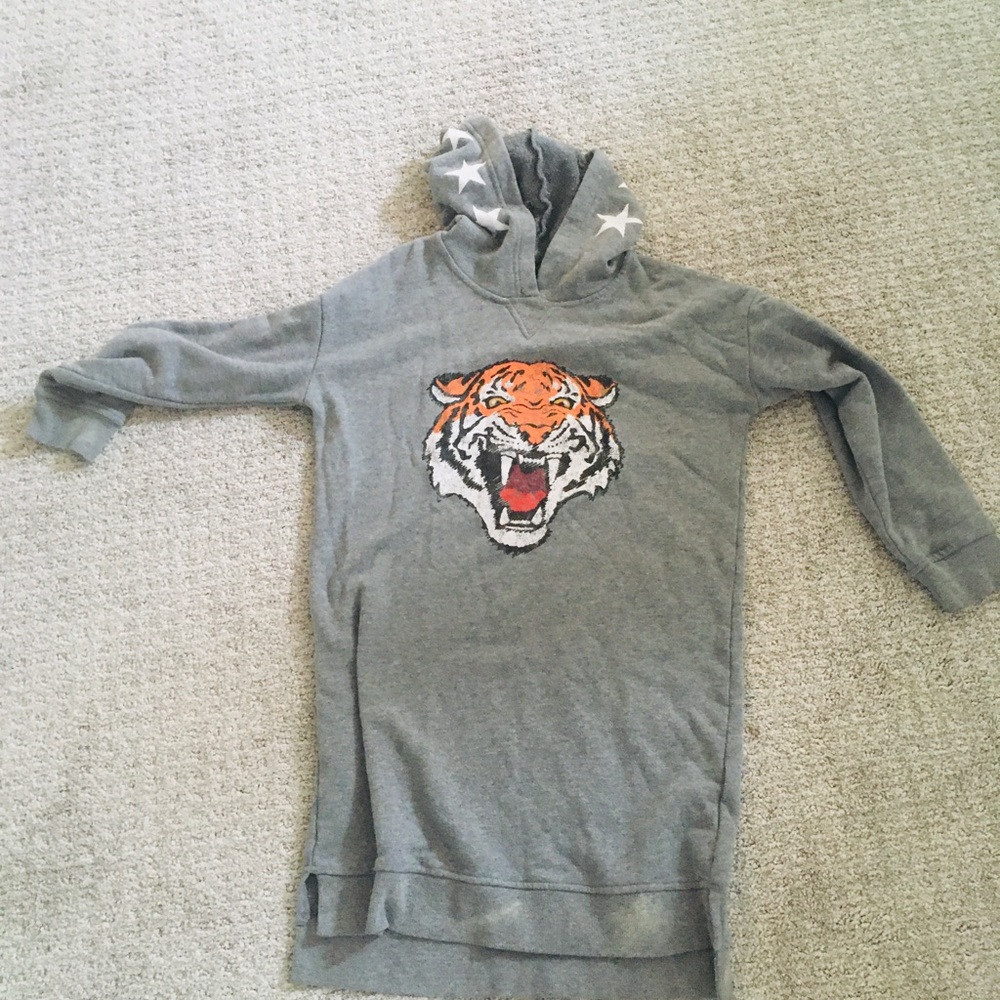 Tiger dress hoodie
